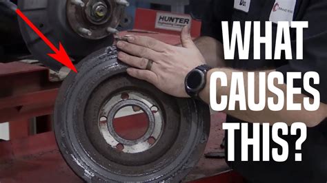 rust on rotors causing noise.